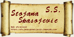 Stojana Spasojević vizit kartica